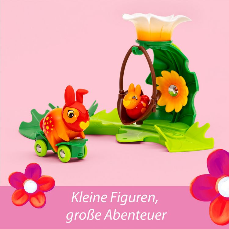 Produktbild: BRIO Flora - 36216 Zinnia & Peach | Spielfiguren f&uuml;r endlosen fantasievollen Spielspa&szlig; f&uuml;r M&auml;dchen und Jungen ab 3 Jahren - wundersch&ouml;nes Geschenk