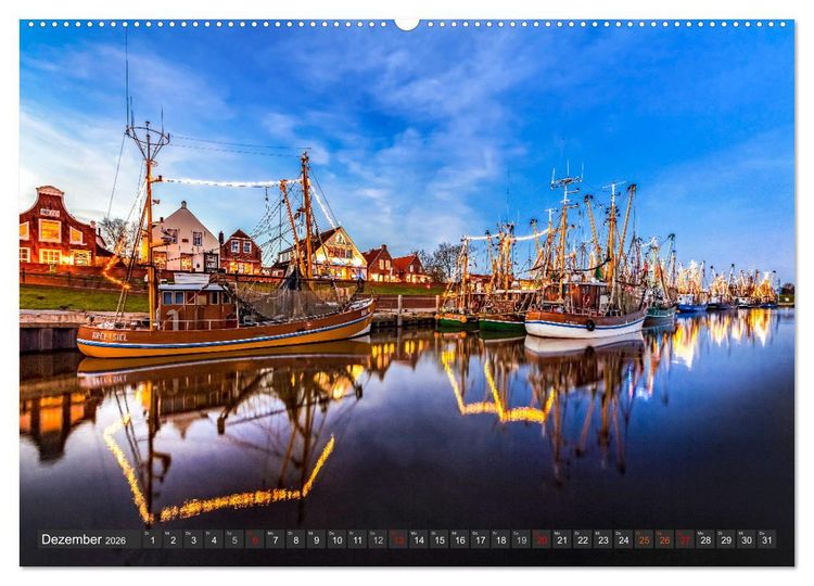Produktbild: Bezaubernde Farbspiele am Meer (Wandkalender 2026 DIN A2 quer), CALVENDO Monatskalender
