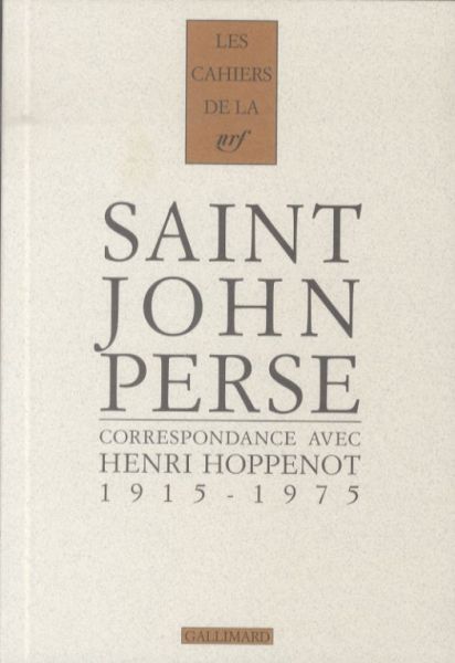 Produktbild: Cahiers Saint-John Perse