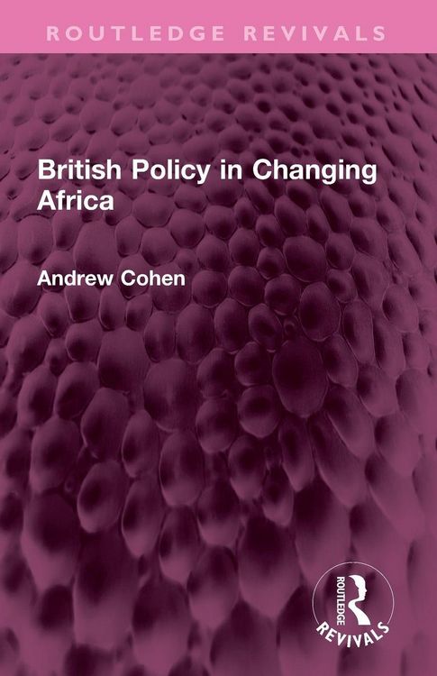 Produktbild: British Policy in Changing Africa