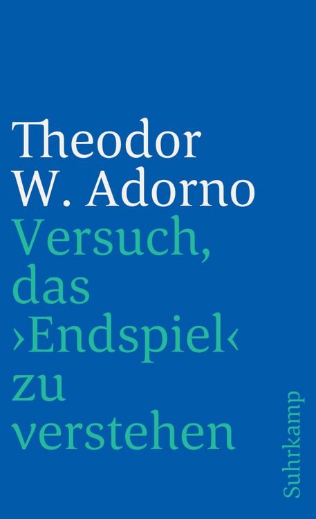 Produktbild: Versuch, das Endspiel zu verstehen