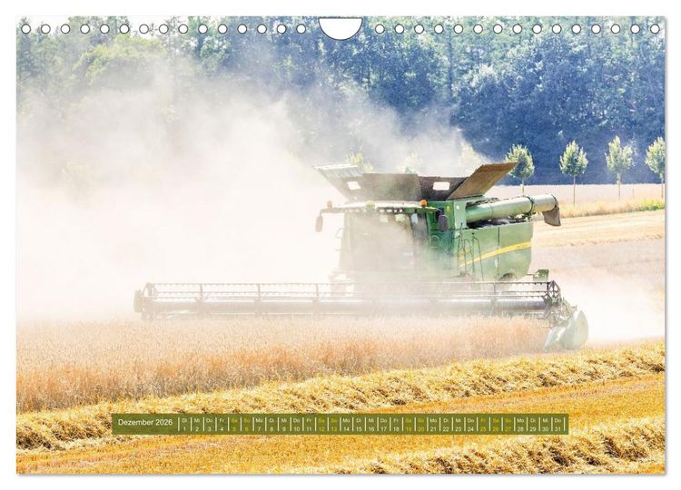 Produktbild: Giganten der Ernte (Wandkalender 2026 DIN A4 quer), CALVENDO Monatskalender