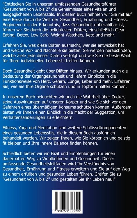 Produktbild: Gesundheit von A bis Z