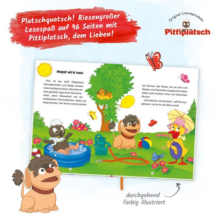 Produktbild: Tr&ouml;tsch Unser Sandm&auml;nnchen Kinderbuch Das gr&ouml;&szlig;te Pittiplatsch Buch aller Zeiten