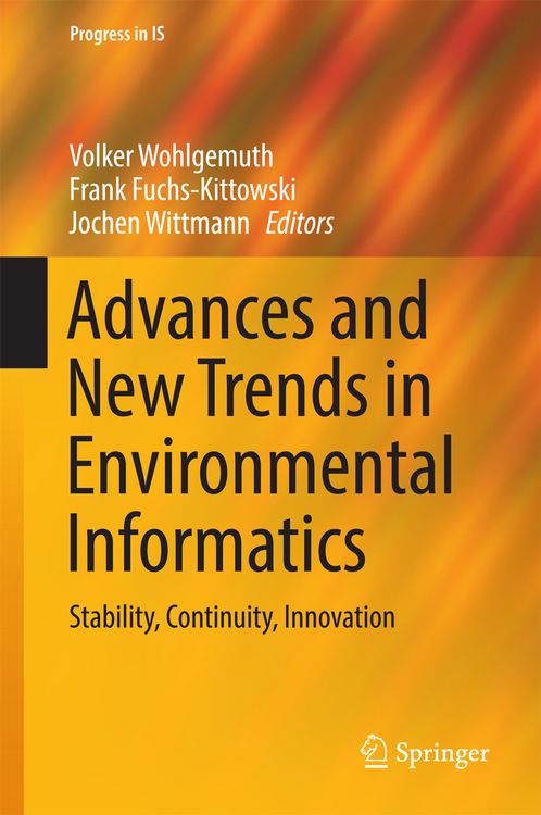 Produktbild: Advances and New Trends in Environmental Informatics