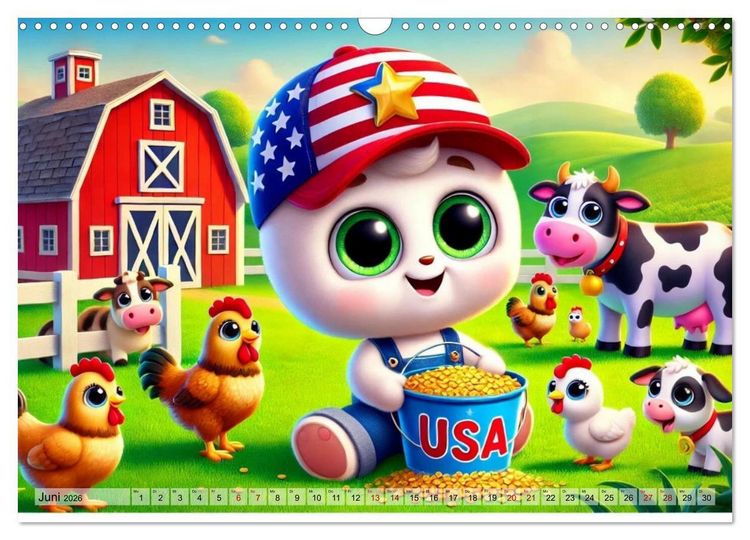Produktbild: Buddy Stars - Abenteuer f&uuml;r Kinder (Wandkalender 2026 DIN A3 quer), CALVENDO Monatskalender