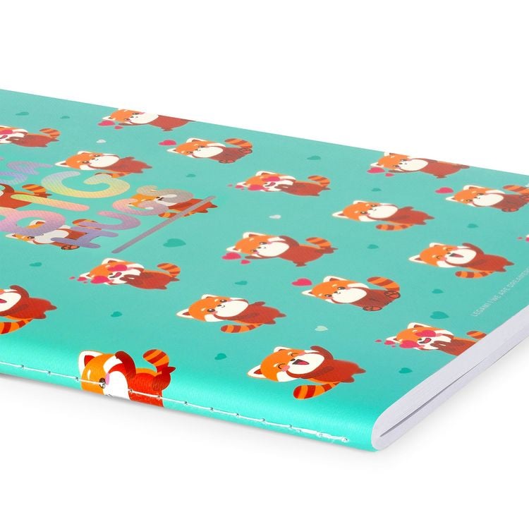 Produktbild: Legami Notizbuch liniert - Large - Roter Panda