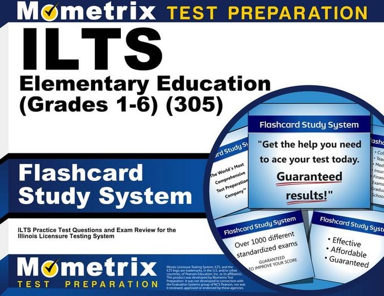 Produktbild: ILTS Elementary Education (Grades 1-6) (305) Flashcard Study System