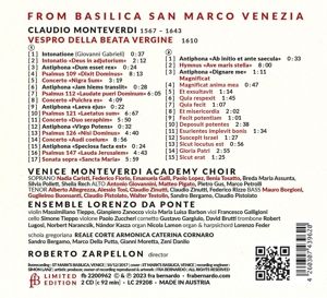 Produktbild: Vespro della Beata Vergine