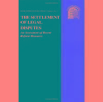 Produktbild: MacQueen, H: Settlement of Legal Disputes