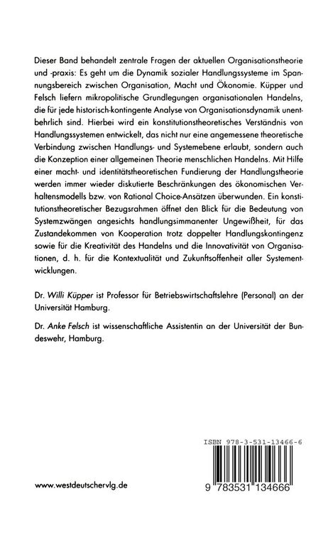 Produktbild: Organisation, Macht und &Ouml;konomie