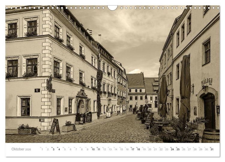 Produktbild: Nostalgiekalender Pirna (Wandkalender 2026 DIN A3 quer), CALVENDO Monatskalender