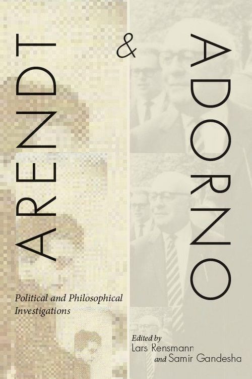 Produktbild: Arendt and Adorno