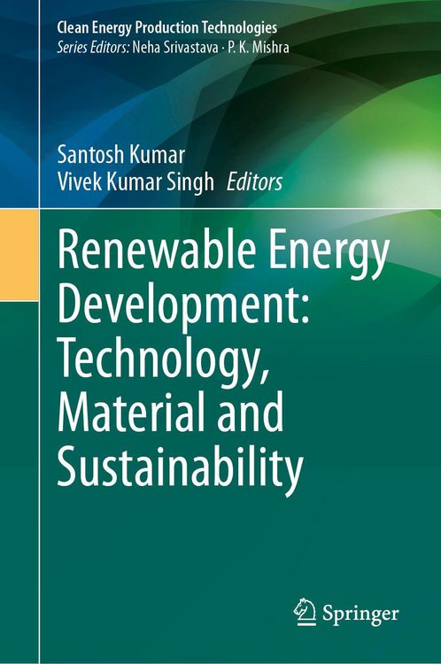 Produktbild: Renewable Energy Development: Technology, Material and Sustainability