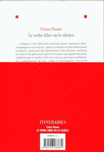 Produktbild: Le verbe libre ou le silence