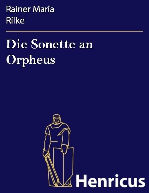 Produktbild: Die Sonette an Orpheus