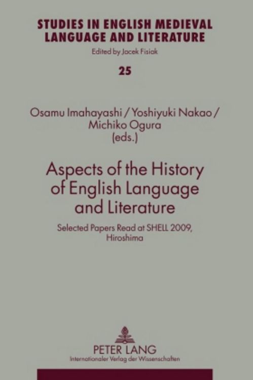 Produktbild: Aspects of the History of English Language and Literature