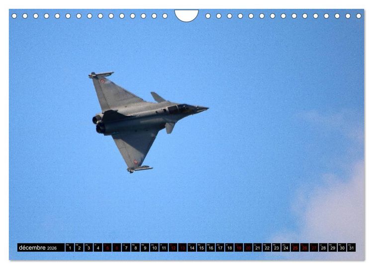 Produktbild: En m&eacute;moire de la Grande Guerre Le Rafale (Calendrier mural 2026 DIN A4 vertical), CALVENDO calendrier mensuel