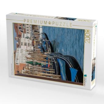 Produktbild: CALVENDO Puzzle Venedig - Gondeln am Markusplatz | 2000 Teile Lege-Gr&ouml;&szlig;e 90x67cm Foto-Puzzle f&uuml;r gl&uuml;ckliche Stunden