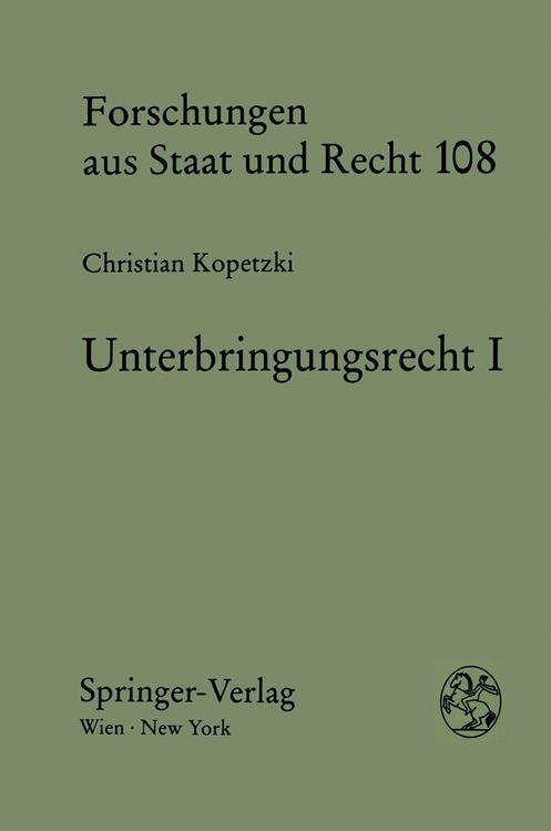 Produktbild: Unterbringungsrecht