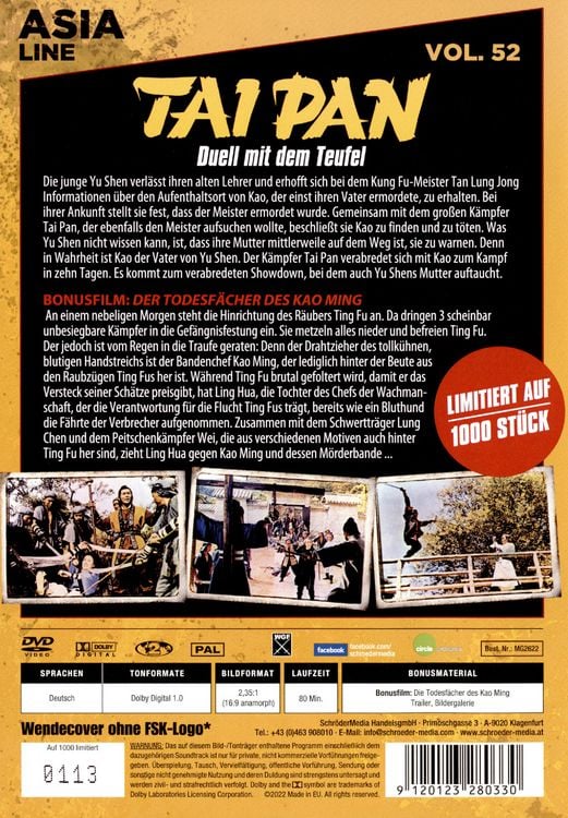 Produktbild: Asia Line: Taipan - Duell mit dem Teufel