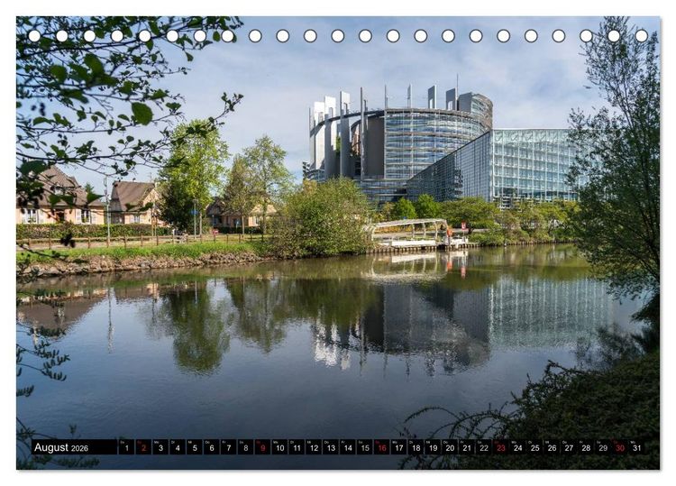 Produktbild: Frankreich - Strasbourg (Tischkalender 2026 DIN A5 quer), CALVENDO Monatskalender