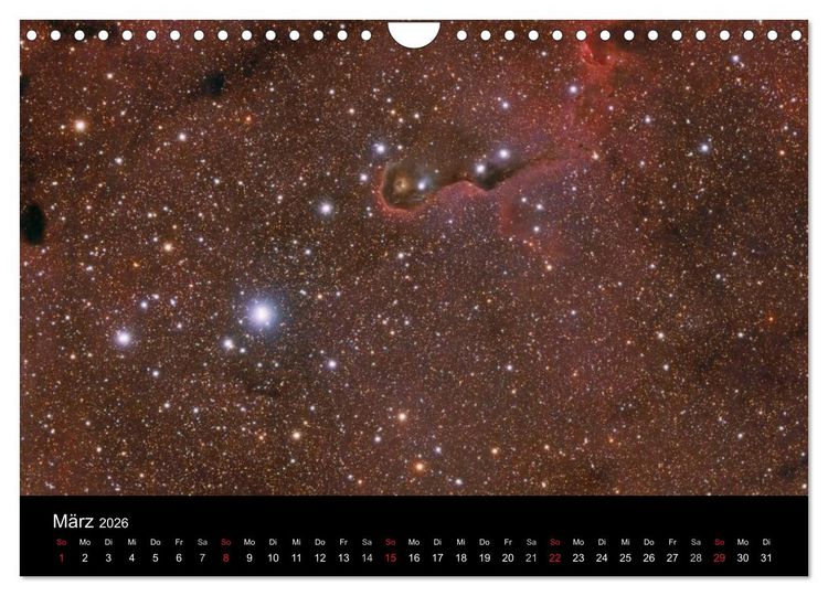 Produktbild: Universum - Eine Reise zu den Sternen (Wandkalender 2026 DIN A4 quer), CALVENDO Monatskalender
