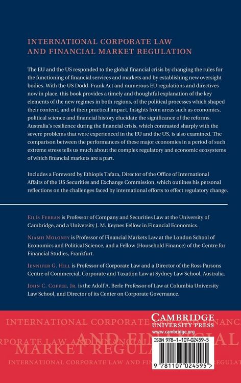 Produktbild: The Regulatory Aftermath of the Global Financial Crisis