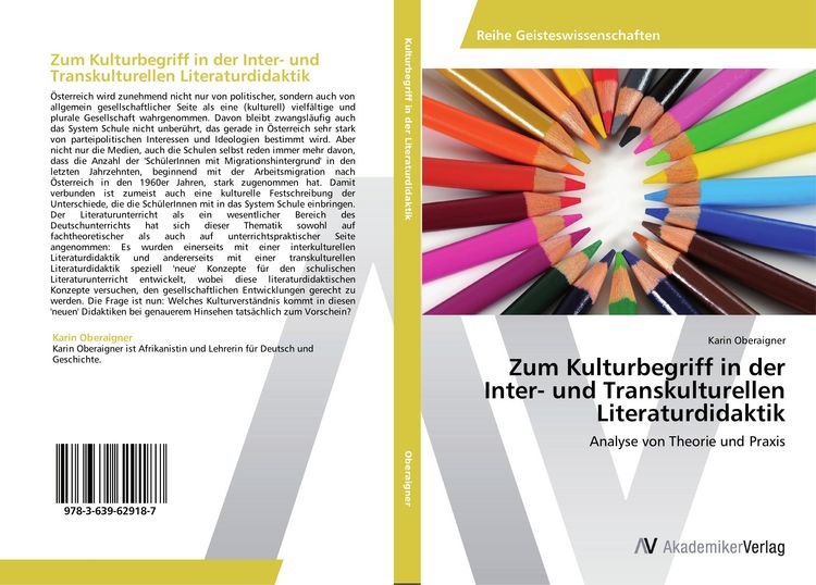 Produktbild: Zum Kulturbegriff in der Inter- und Transkulturellen Literaturdidaktik