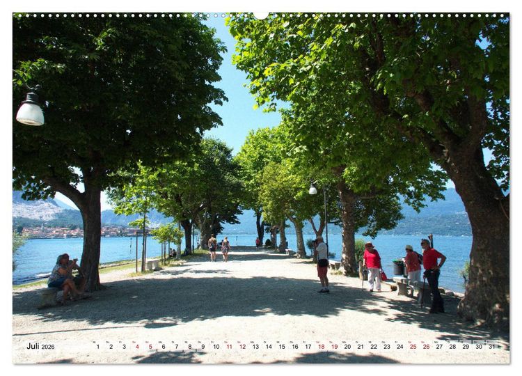 Produktbild: Isola dei Pescatori im Lago Maggiore (Wandkalender 2026 DIN A2 quer), CALVENDO Monatskalender