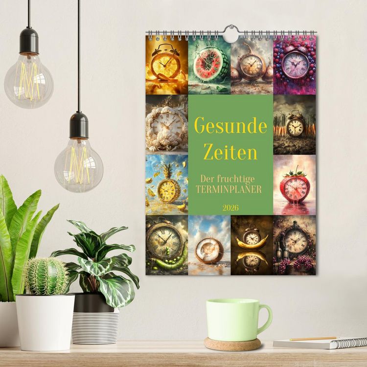 Produktbild: Gesunde Zeiten (Wandkalender 2026 DIN A4 hoch), CALVENDO Monatskalender