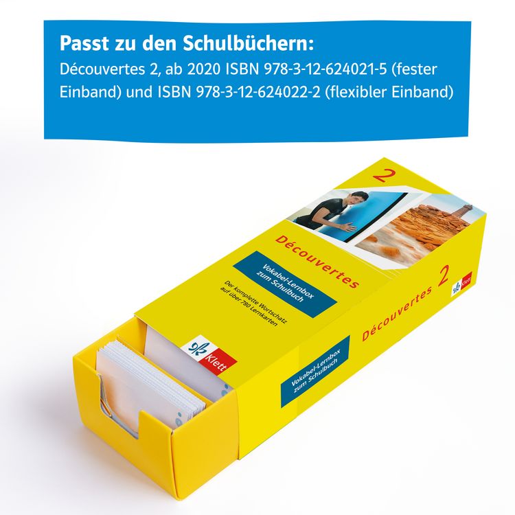 Produktbild: D&eacute;couvertes 2 (ab 2020) - Vokabel-Lernbox zum Schulbuch