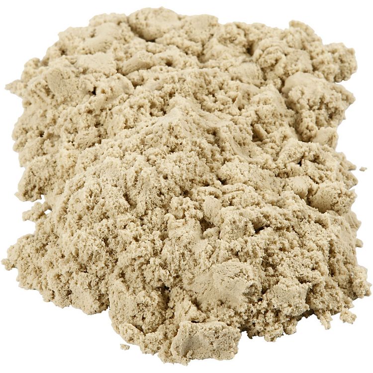 Produktbild: Creativ Company Sandy Clay, Sand zum Modellieren, natur, 1 kg