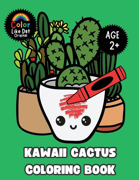 Produktbild: Kawaii Cactus Coloring Book