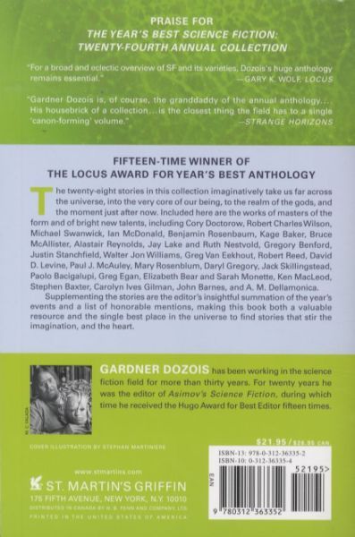 Produktbild: The Year's Best Science Fiction