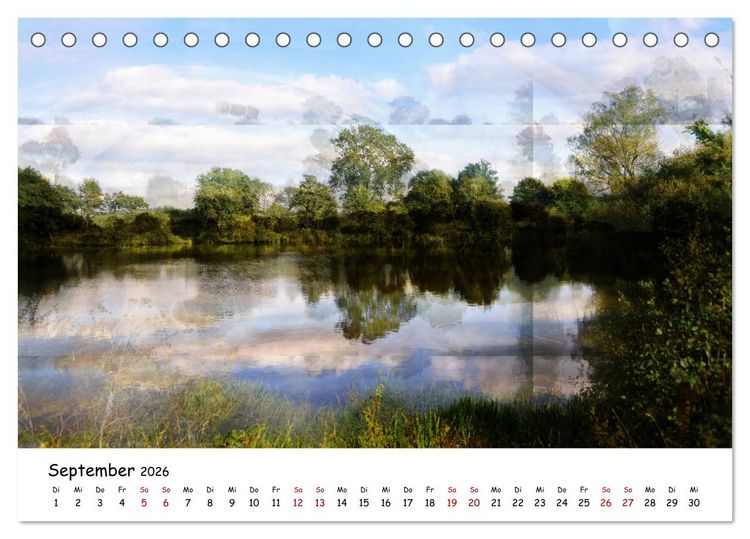Produktbild: Pinneberger Art (Tischkalender 2026 DIN A5 quer), CALVENDO Monatskalender