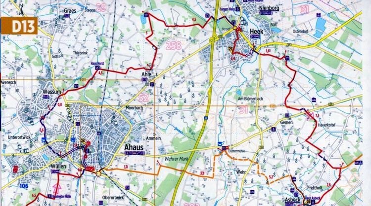 Produktbild: Bikeline 100 Schl&ouml;sser Route