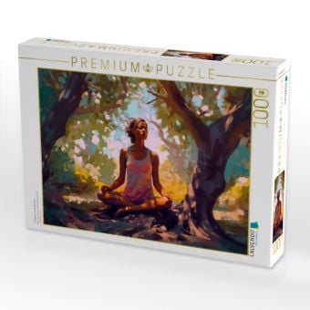 Produktbild: CALVENDO Puzzle Entspannt unter B&auml;umen | 1000 Teile Lege-Gr&ouml;&szlig;e 64x48cm Foto-Puzzle f&uuml;r gl&uuml;ckliche Stunden