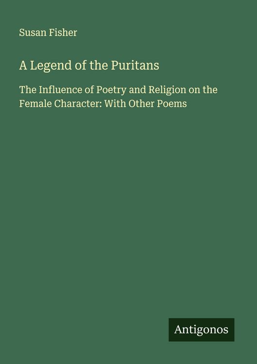 Produktbild: A Legend of the Puritans
