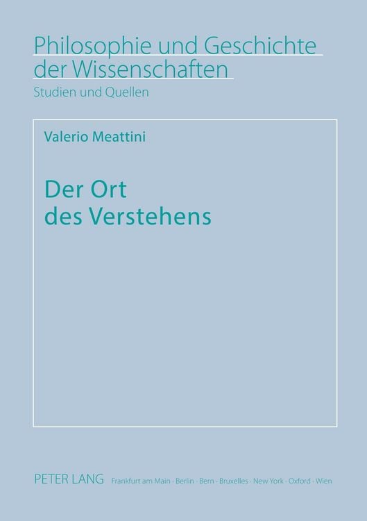 Produktbild: Der Ort des Verstehens