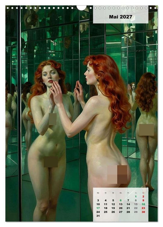 Produktbild: Entbl&ouml;&szlig;te Epochen &ndash; Surrealismus (Wandkalender 2027 DIN A3 hoch), CALVENDO Monatskalender
