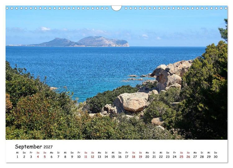 Produktbild: Sardinien - Ein St&uuml;ck Karibik im Mittelmeer (Wandkalender 2027 DIN A3 quer), CALVENDO Monatskalender