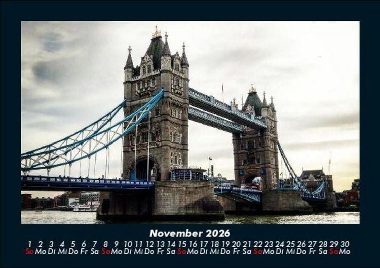 Produktbild: London - Impressionen 2026 Fotokalender DIN A5