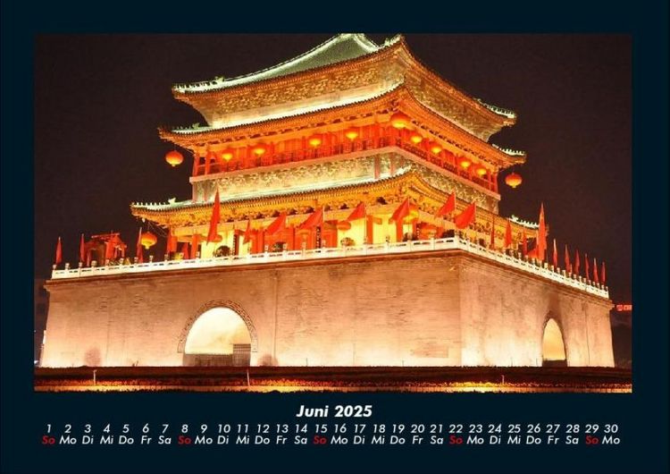 Produktbild: Tempel 2025 Fotokalender DIN A4