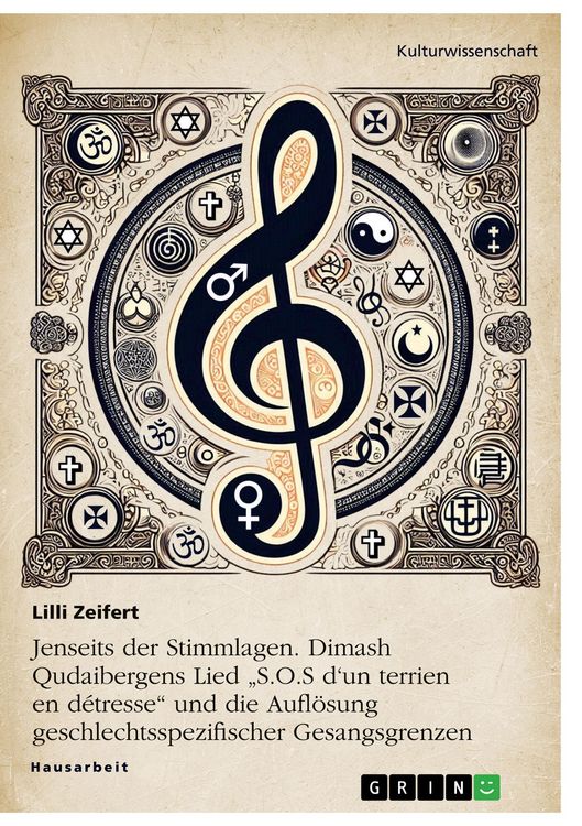 Produktbild: Jenseits der Stimmlagen. Dimash Qudaibergens Lied "S.O.S d'un terrien en d&eacute;tresse" und die Aufl&ouml;sung geschlechtsspezifischer Gesangsgrenzen