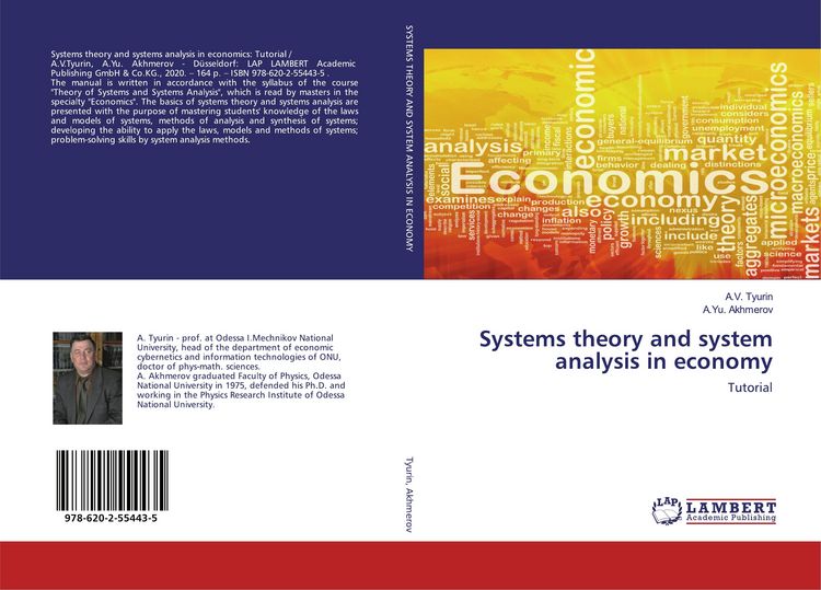 Produktbild: Systems theory and system analysis in economy