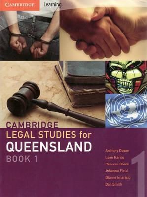 Produktbild: Cambridge Legal Studies for Queensland Book 1