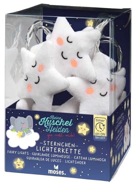 Produktbild: Kleine Kuschelhelden Sternchen-Lichterkette