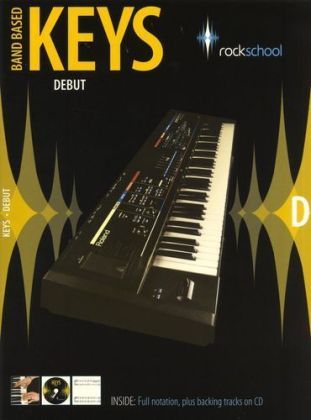 Produktbild: Rockschool Band Based Keys Debut
