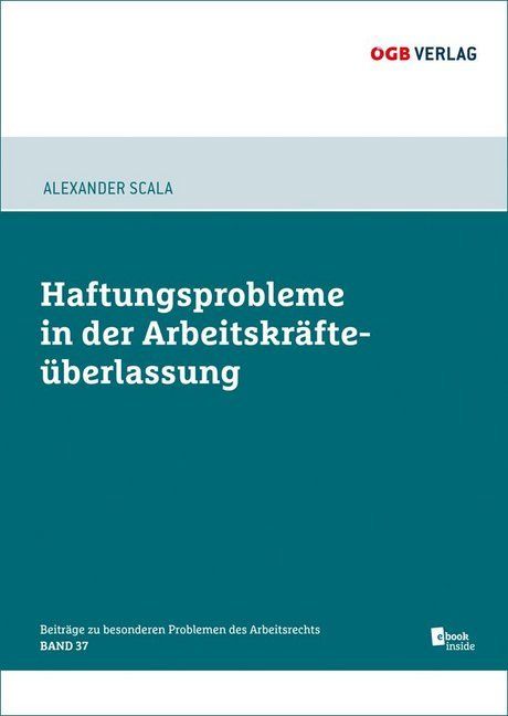 Produktbild: Haftungsprobleme bei der Arbeitskr&auml;fte&uuml;berlassung